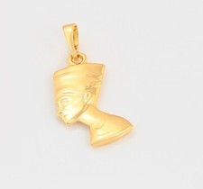 24ct Gold Filled Egyptian Pharaoh Head Pendant
