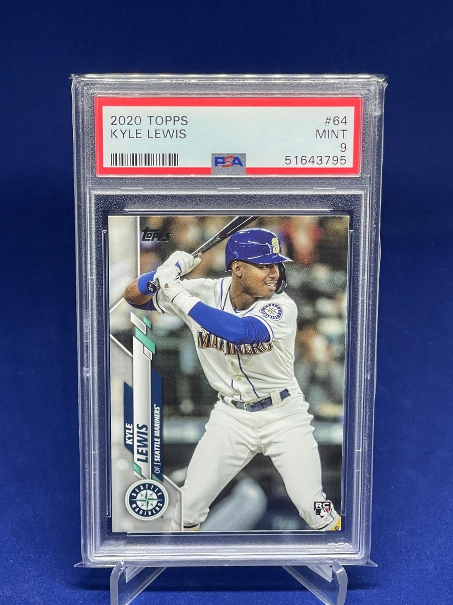 2020年新人王 Kyle Lewis RC Autograph Bowman KYLE LEWIS 2020 TOPPS ROOKIE RC #64 PSA 9 MINT | eBay