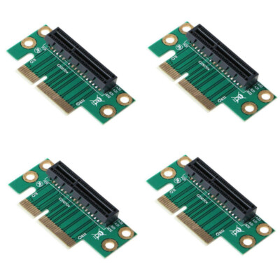 PCI Express PCI-E4X Adapter Riser Card 90Degree Converter for 1U/2U Server TD