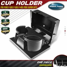 Dashboard Gary Drink Cup Holder for Ford F-250 F-350 F-450 F550 Super Duty 08-16