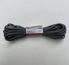 Charcoal Gray - 550 Paracord Type III 7 Strand Parachute Cord - 25 FT 