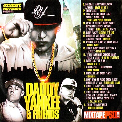 DADDY YANKEE - DADDY YANKEE & FRIENDS - REGGAETON NYC MIXTAPE MIX CD