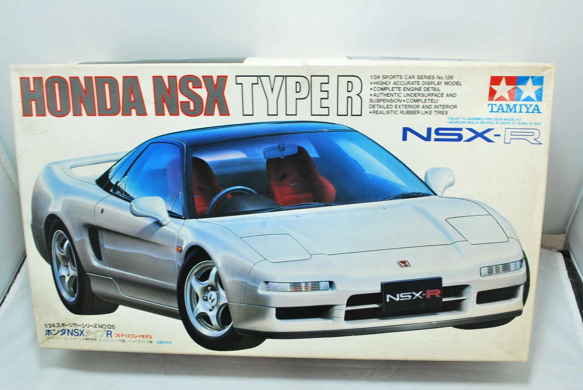 TAMIYA HONDA NSX type-R w/engine 1/24 Model Kit #24409 | eBay