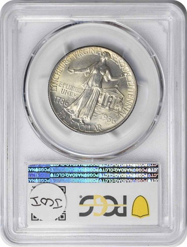 Lynchburg Commemorative Silver Half Dollar 1936 MS65 PCGS - Picture 2 of 2