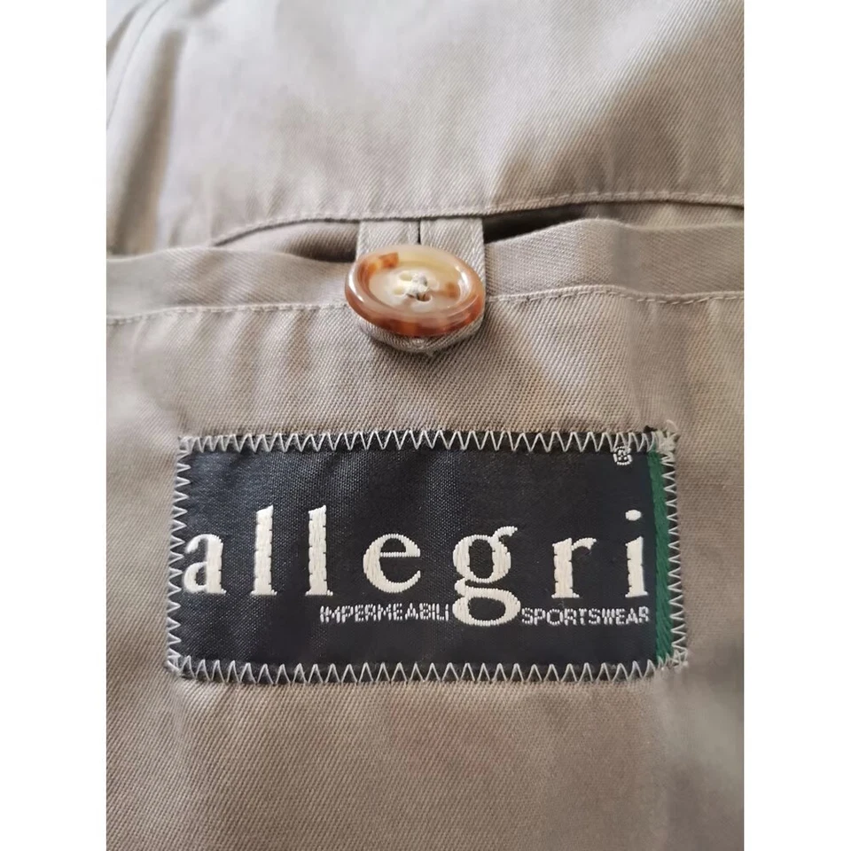 Trench vintage uomo tg L, Allegri - Immagine 3 di 4