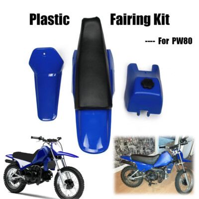 PW80 FRONT/REAR PLASTICS/FENDERS + SEAT + FUEL TANK For Yamaha - Foto 10