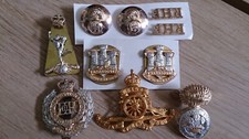 lot de 10 insigne militaire anglais 10 English military badge LOT 10