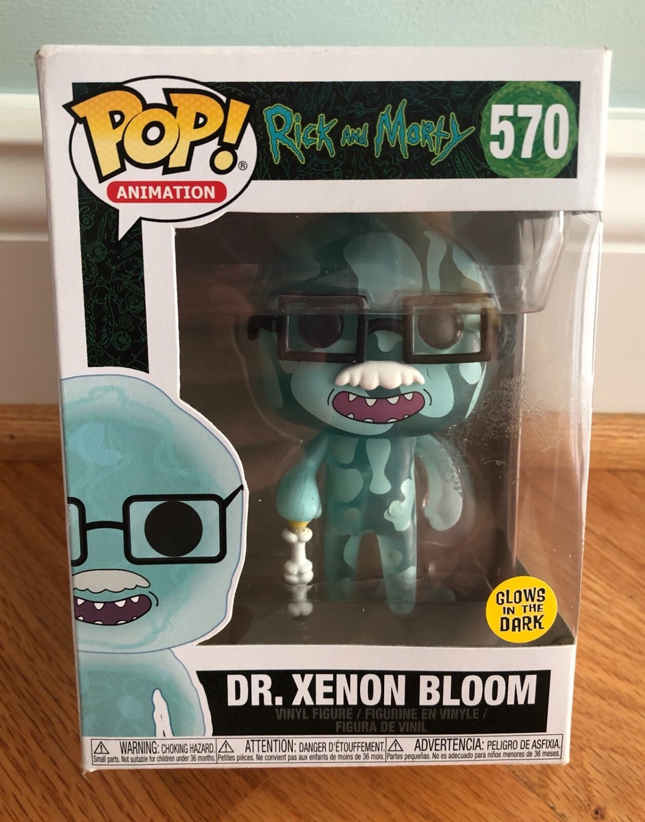 NIB FUNKO POP! RICK AND MORTY - DR. XENON BLOOM GITD #570