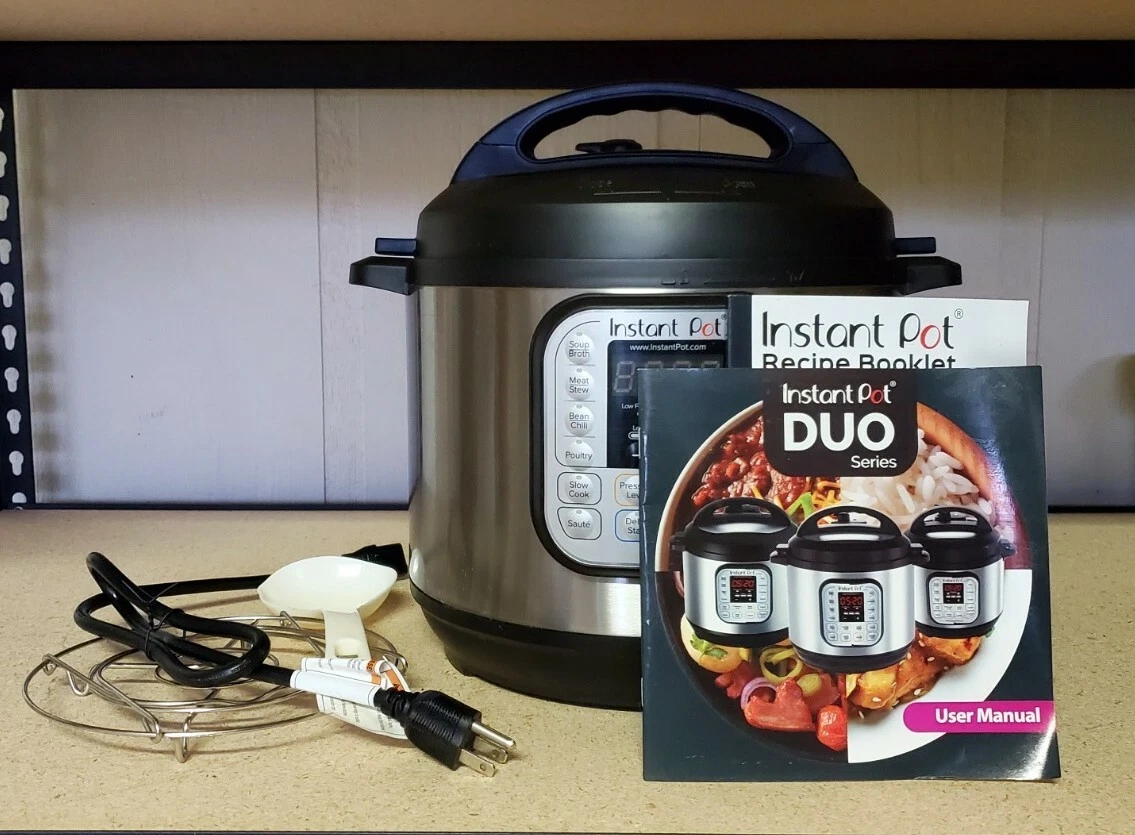 Instant Pot Duo Plus 6 Quart 9 in 1 Electric Pressure Cooker Slow Cooker