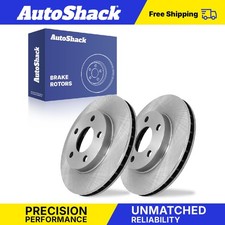 Front Brake Rotors Pair for Chevrolet, Malibu 1997-2003, FWD L4 2.4L V6 3.1L