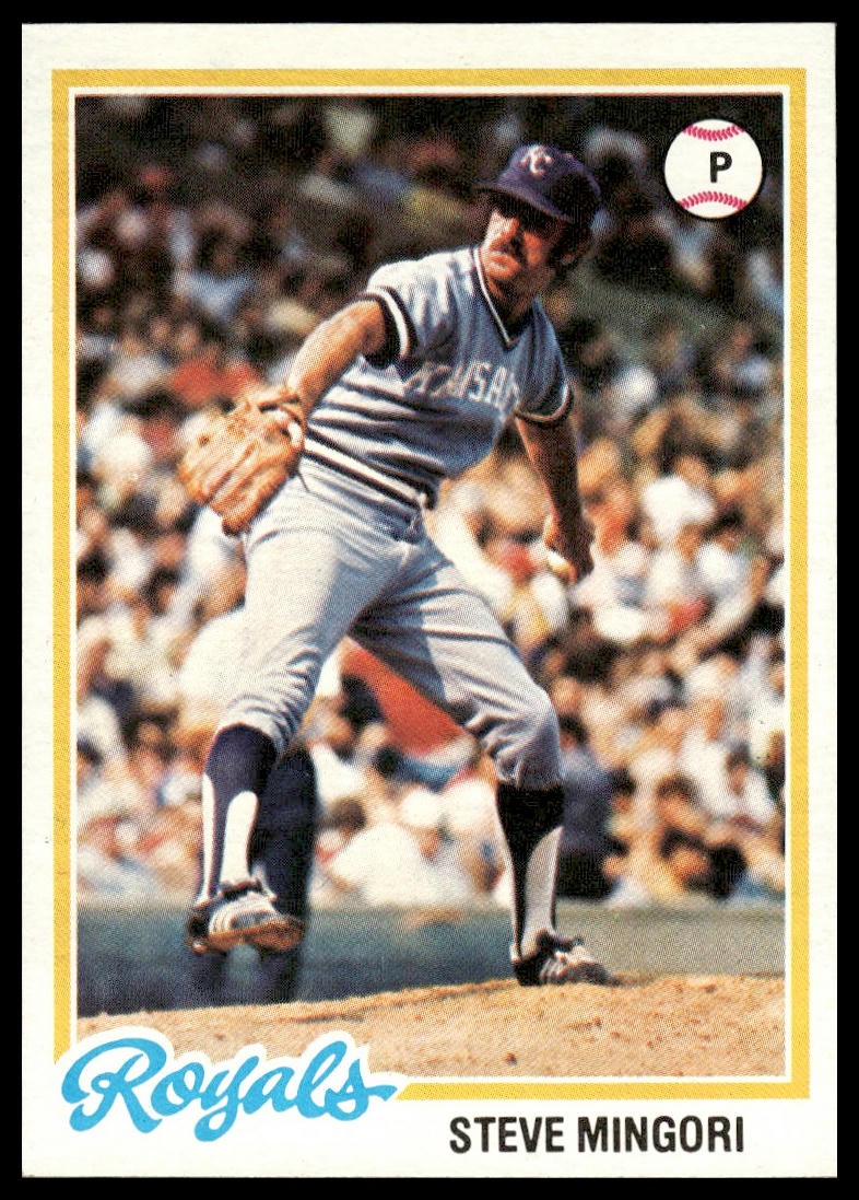 1978 Topps #696 Steve Mingori Kansas City Royals NM+