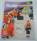1992 Cutter v2 DEF Figure & Card Vintage G.I. GI Joe 3.75 ARAH Lot 100% Complete