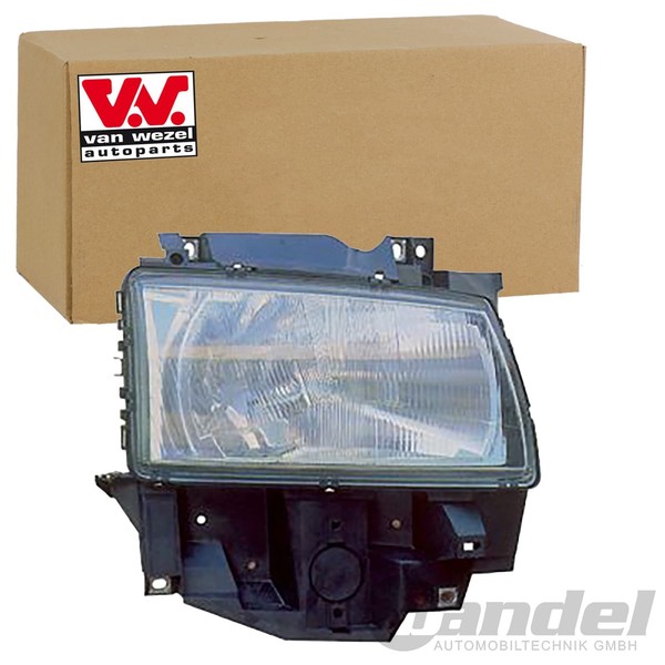 VAN Wezel H4 Scheinwerfer Rechts Passend FüR VW Transporter-image