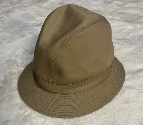 Burberry Vintage Nova Check Interior Khaki Bucket Hat