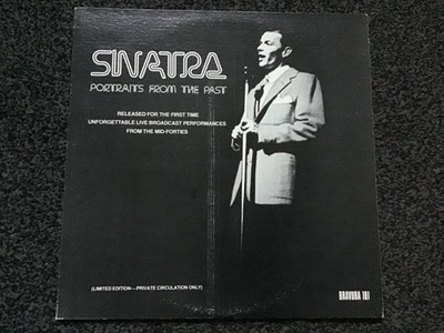 FRANK SINATRA - PORTRAITS FROM THE PAST 1988 USA LP BRAVURA 101 EXCELLENT
