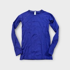 Purple Ivivva by Lululemon Long Sleeve Athletic Shirt Girls Youth Size 12