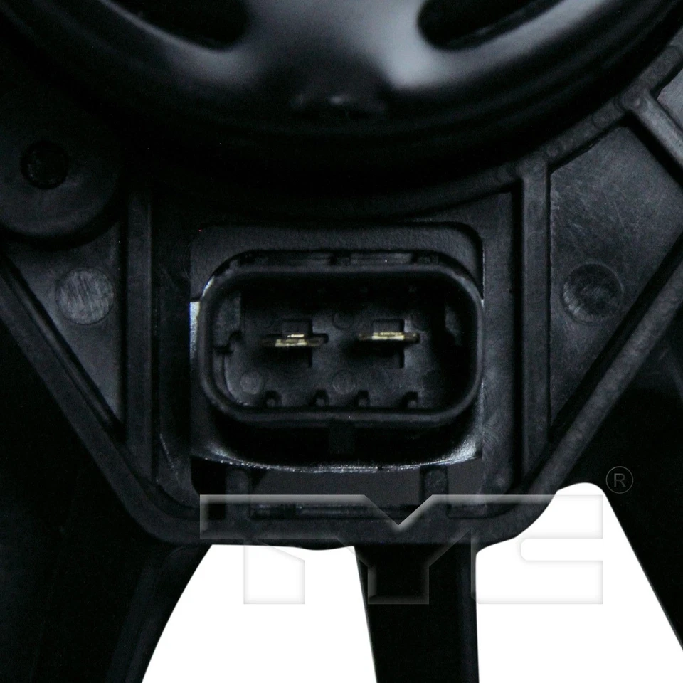 Conjunto de ventilador de radiador y condensador doble TYC 621570 Foto 2 de 4