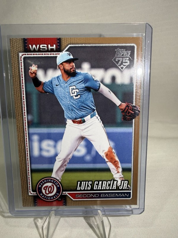 2026 Topps Series 2 Baseball GOLD /2026 #364 Luis García Jr. - Nationals