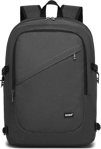 Kono Laptop Backpack, Rucksack for Men Women Travel Work 17.3 Inch Laptop Bag