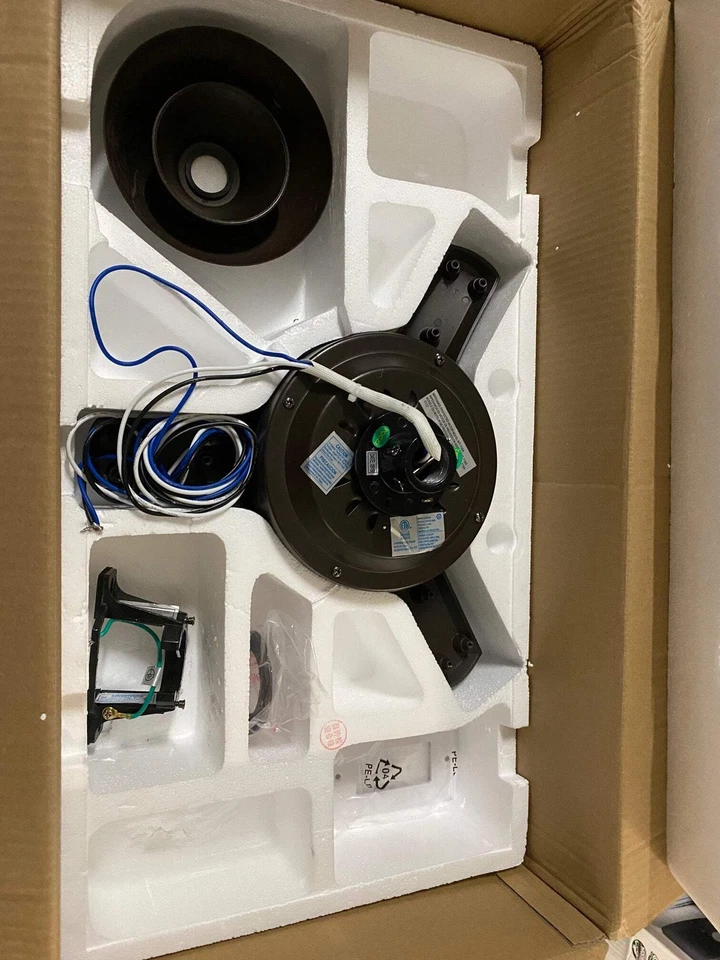 Minka-Aire F727-ORB Rudolph 52" 3 Blade Indoor Ceiling Fan, Oil Rubbed Bronze - Image 3 of 3