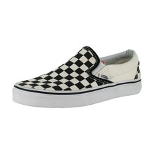 Zapatillas Vans "Checkerboard Slip-On" (Negro/Blanco roto) Zapatos de skate Vulc