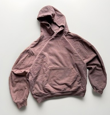 Los Angeles Apparel 14 Oz Heavy Fleece Hoodie Sweatshirt Patchouli Large Size L