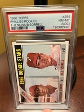 1966 Topps Fergie Jenkins #254 RC PSA 8(OC)