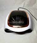 L3 Plus 48W UV LED Nail Dryer Lamp w/ LCD Display, Power Adapter, White/Black — photo 1