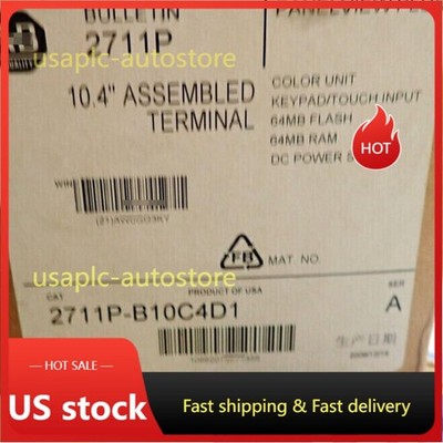 2711P-B10C4D1 NEW AB PanelView Plus 600 EtherNet KEYPAD DISPLAY HT  US Free Tax