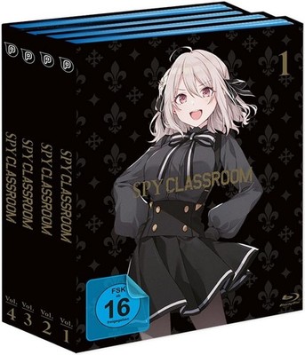 Spy Classroom - Staffel 1&2 - Gesamtausgabe - Bundle - Vol.1-4 - Blu-Ray - NEU
