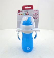 Munchkin Gentle Transition Sippy Cup with Trainer Handles, 10 oz, Blue, Unisex