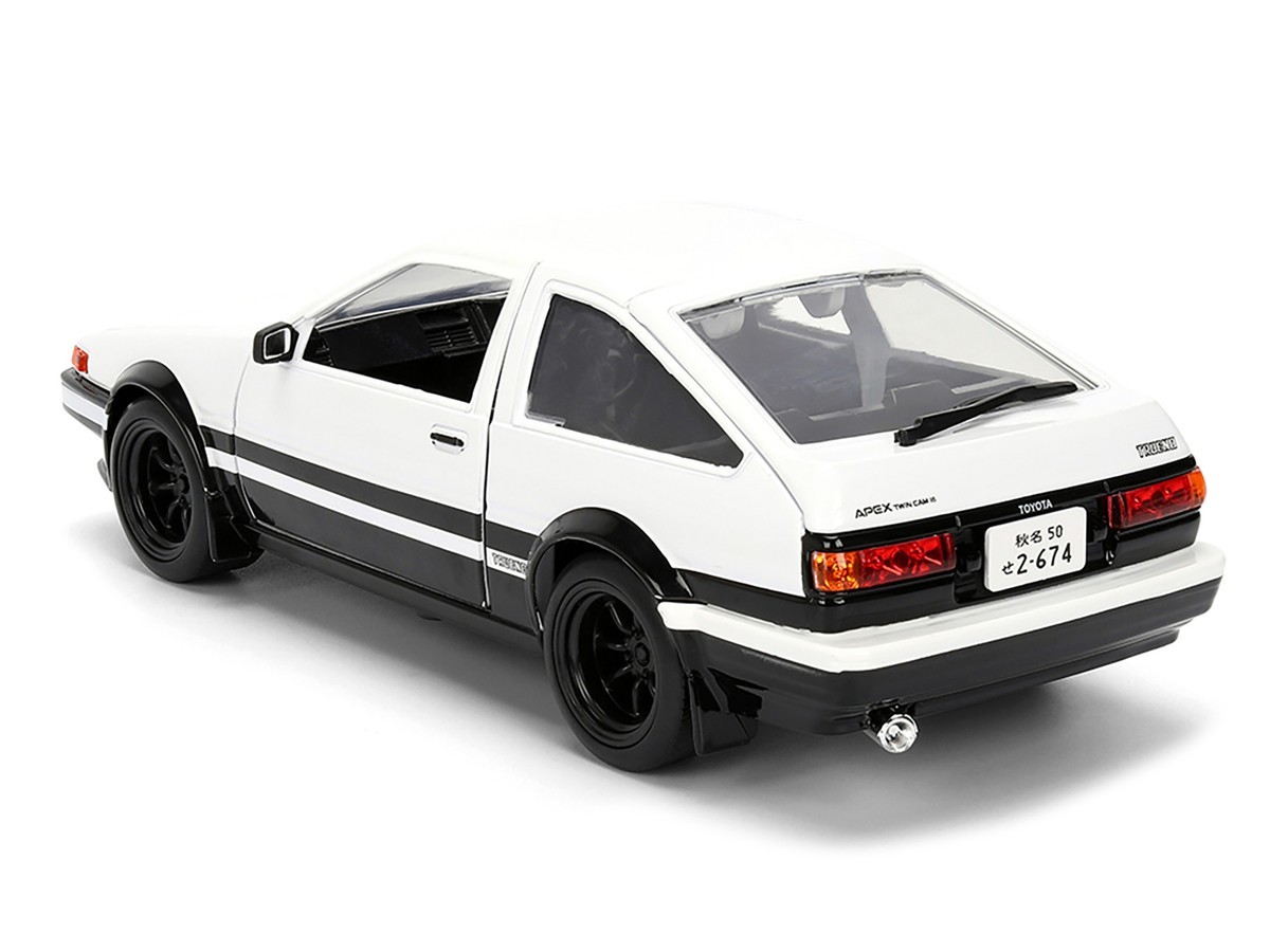 Jada 1:24 Initial D Toyota Trueno AE86 RHD with Takumi Diecast