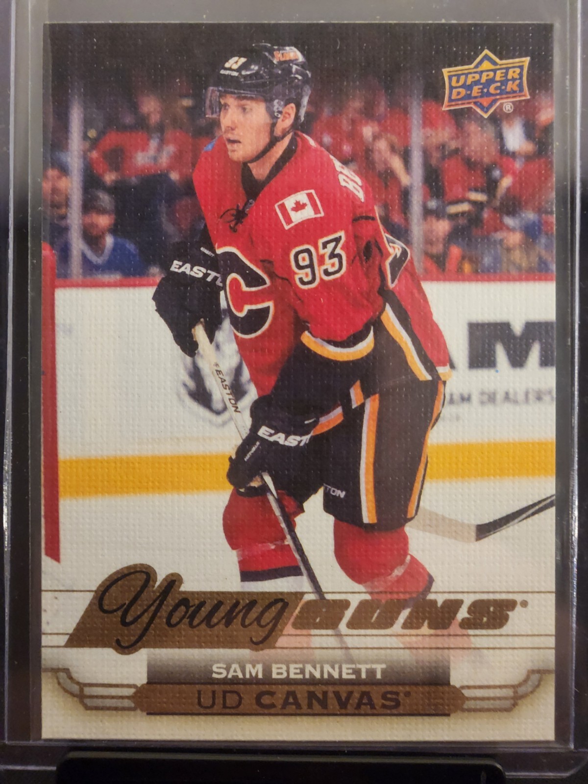 2015-16 Upper Deck Series 1 Sam Bennett Canvas Young Guns C101