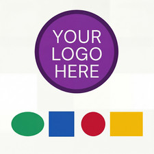 Custom Vinyl Stickers Your Logo, Waterproof Business Labels Die Cut Decals