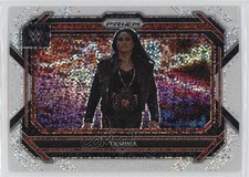 2023 Panini Prizm WWE White Sparkle Prizm Tamina Snuka Tamina #11 12r5