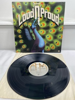 Nazareth Vinyl Album Loud  N  Proud 1973 AM Records Hard Rock