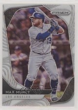 2020 Panini Prizm Tier II White Wave Prizm Max Muncy #189 v1i
