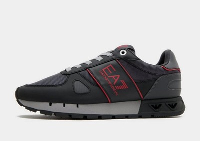 EA7 Emporio Armani B&W Legacy Herren Sneaker Schwarz Größe. UK. 10