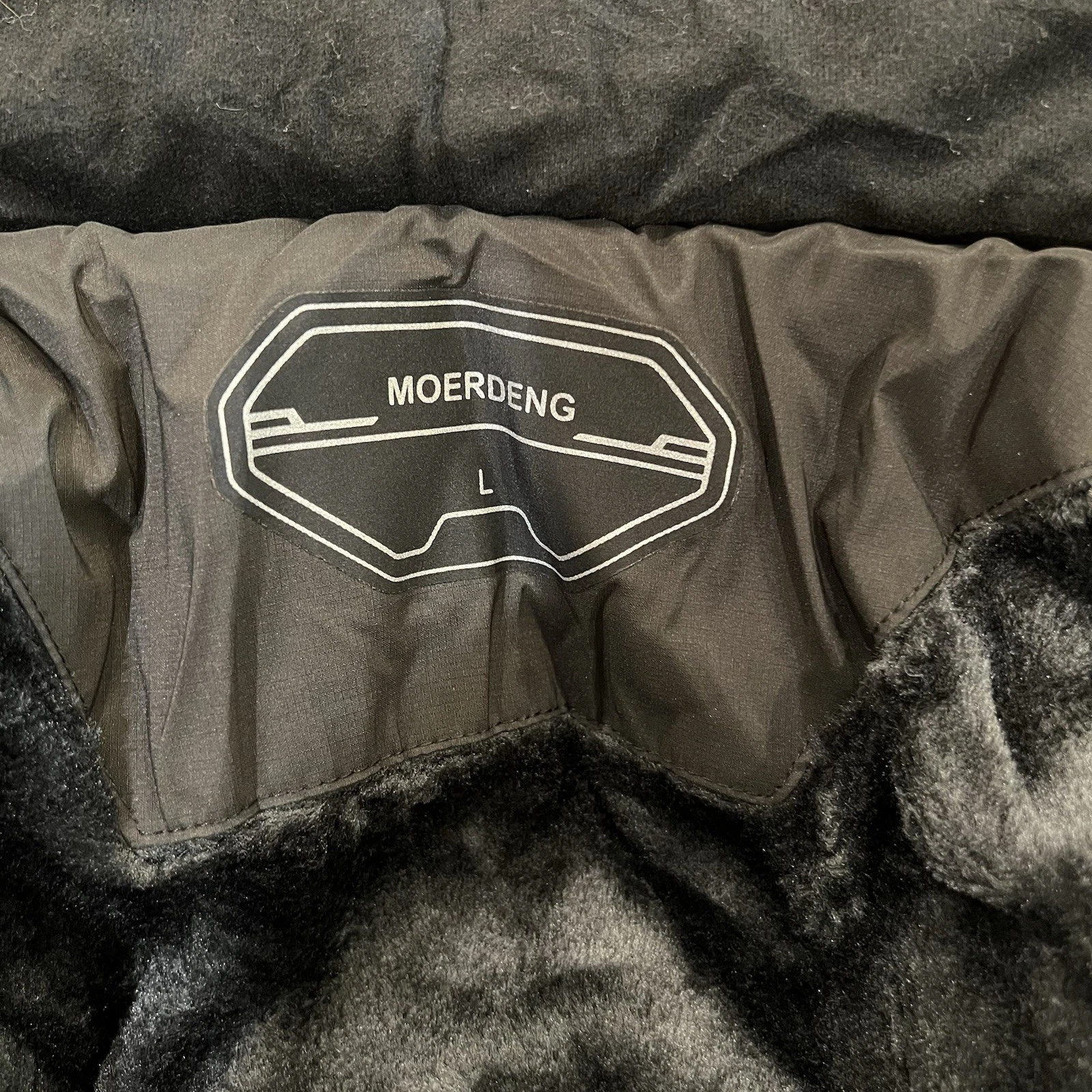 MOERDENG Size Large Women's Waterproof Ski Jacket Dark Gray Snow Coat Mountain