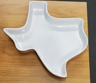 Frankoma Pottery Texas Shaped Casserole Dish