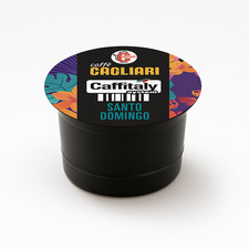 Caffitaly Cagliari Santo Domingo Coffee Capsules (5 Packs of 10)