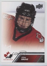 2013 Upper Deck Team Canada Yann Sauve #98 e9p