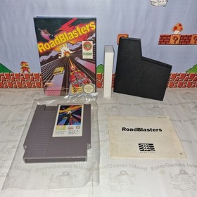 ROADBLASTERS NINTENDO ENTERTAINMENT SYSTEM 8 BIT NES  PAL A ITALIANO CIB