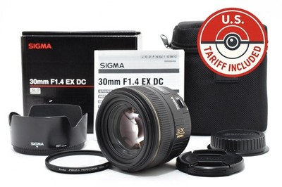 [NEUWERTIG mit Box] Sigma AF 30mm f/1.4 EX DC Objektiv für Sony Minolta A...