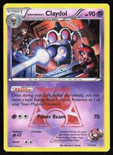 Team Magma's Claydol 11/34 Holo Rare Double Crisis Pokemon EN Heavily Played