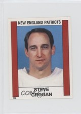 1988 Panini Album Stickers Steve Grogan #142 0au4
