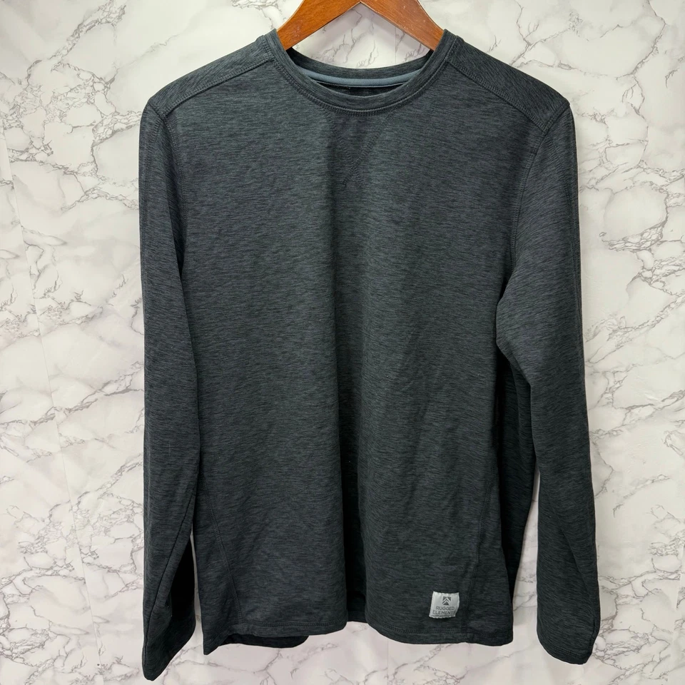 Camisa de rendimiento Rugged Elements para hombre talla M manga larga nueva sin etiquetas #G773 Foto 4 de 4