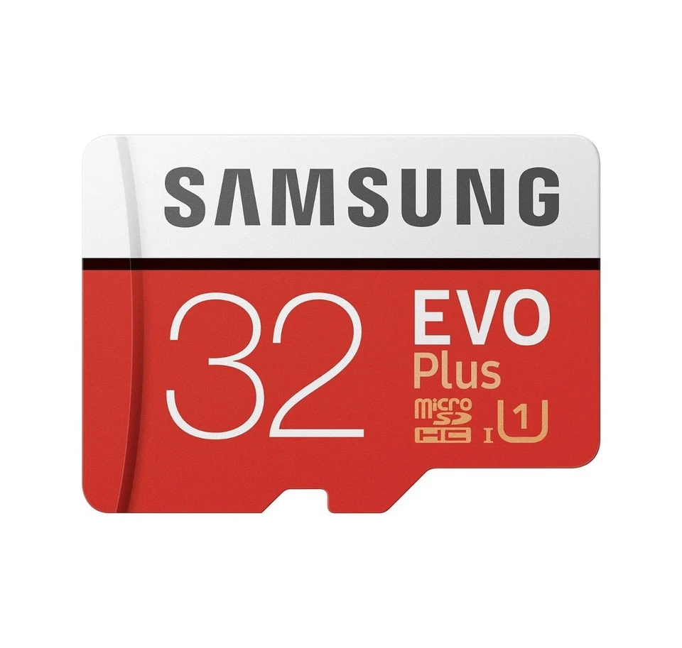 32GB SAMSUNG EVO PLUS MICROSDHC micro SD MEMORY CARD WITH ADAPTOR - GENUINE PART - Image 2 of 4