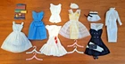 Vintage 1960 60s Barbie Clothes Outfits Accessories Lot of 8 plus accessories