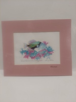 Hawaiian Marine Life 105 Humuhumunukunukuapua'a Water Color By Larry Dotson